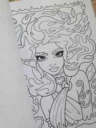 Fairy Beauties: Coloring Book for Adults - CoCo Wyo