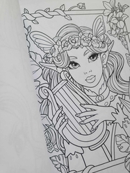 Fairy Beauties: Coloring Book for Adults - CoCo Wyo
