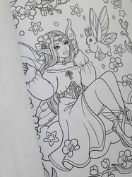 Fairy Beauties: Coloring Book for Adults - CoCo Wyo