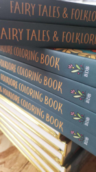 Fairy Tales & Folklore Coloring Book - Emelie Lidehäll Öberg (Sagor och sagner)