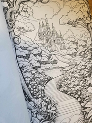 Fairyland Coloring Book -  Anastasia Anemone