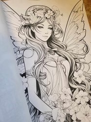 Fairyland Coloring Book -  Anastasia Anemone