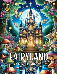 Fairyland Coloring Book -  Anastasia Anemone