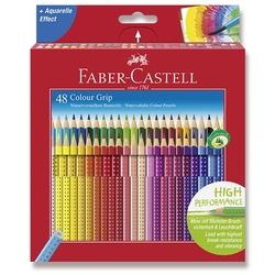 Faber-Castell Colour GRIP 2001 - trojhranné pastelky - v papírové krabičce -  sada 48 ks