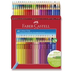 Faber-Castell Colour GRIP 2001 - trojhranné pastelky - v papírové krabičce -  sada 48 ks