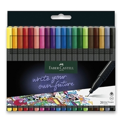 FABER-CASTELL - FINELINER GRIP - sada 20 ks
