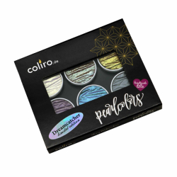 Finetec COLIRO Pearl Color Set Dreamcatcher LIMITOVANÁ EDICE - sada 6 ks - perleťové akvarelové barvy