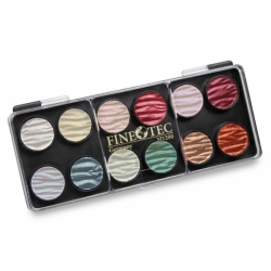 COLIRO Pearl Color Set - sada 12 ks - perleťové akvarelové barvy