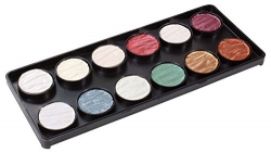 COLIRO Pearl Color Set - sada 12 ks - perleťové akvarelové barvy
