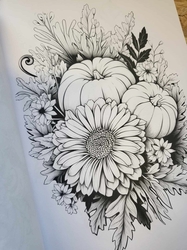 Floral Bouquets Coloring Book  - Anastasia Anemone 