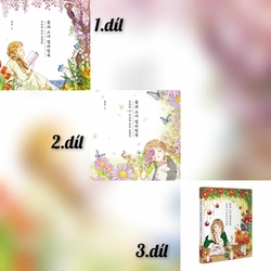 Flower and Girl Coloring Book Vol 3- KOREA 