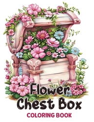 Flower Chest Box Coloring Book - Max Brenner