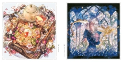 Flower Coloring Book from a Fantasy World (Květinové omalovánky z kouzelného světa) - JAPONSKO
