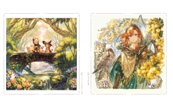 Flower Coloring Book from a Fantasy World (Květinové omalovánky z kouzelného světa) - JAPONSKO