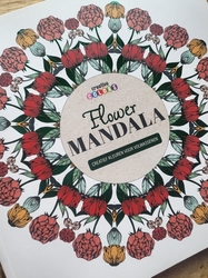 Flower mandala - Creatief kleuren - mandaly