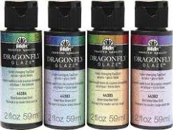 FolkArt Dragonfly Glaze - 59 ml různé barvy