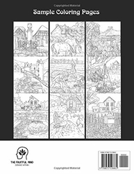 French Countryside Coloring Book - Coloring Book Cafe