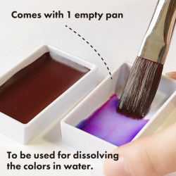 Gansai Tambi - akvarelové barvy - Granulating Colours Set - sada 6 ks