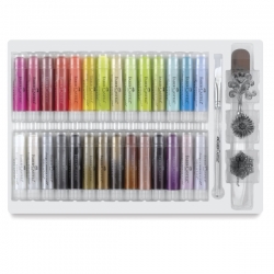 Faber-Castell GELATOS - pigmentové tyčinky - sada 28 ks + příslušenství