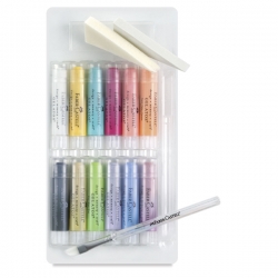 Faber-Castell GELATOS - pigmentové tyčinky - PASTELS - 15 barev