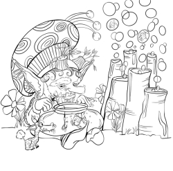 Goblins in the Hollow - coloring book - Denyse Klette