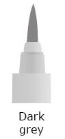 Graph'it  Brush liner - štětečkové popisovače - různé barvy