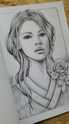 Brightness - The Women of Flowers collection 3 - Grazia Salvo - kroužková vazba