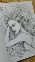 Brightness - The Women of Flowers collection 3 - Grazia Salvo - kroužková vazba