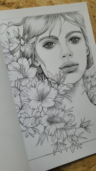 Brightness - The Women of Flowers collection 3 - Grazia Salvo - kroužková vazba
