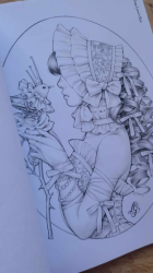 Green Portraits 5: Portrait Coloring Book - LANA GREEN - KOREA