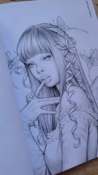 Green Portraits 5: Portrait Coloring Book - LANA GREEN - KOREA