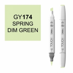 TOUCH Twin Brush Marker - oboustranný fix - ShinHan Art - jednotlivé barvy