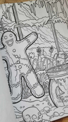 Halloween X Christmas Adult Coloring Book- Coloring Book- Max Brenner