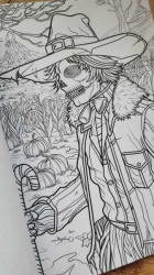 Halloween X Christmas Adult Coloring Book- Coloring Book- Max Brenner