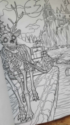 Halloween X Christmas Adult Coloring Book- Coloring Book- Max Brenner