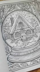 Halloween X Christmas Adult Coloring Book- Coloring Book- Max Brenner