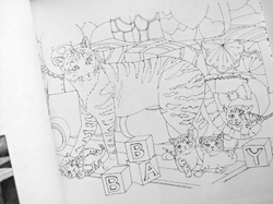 Healing Woods Diary Coloring Book - KOREA