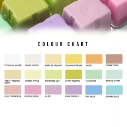 HIMI Jelly Cup Gouache Set Pastel edition - kvašové barvy - sada 18 x 30 ml - PASTELOVÉ