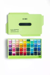 HIMI Twin Cup Gouache Set Apple Green Edition - kvašové barvy - sada 72 x 12 ml - JABLKO