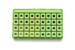 HIMI Twin Cup Gouache Set Apple Green Edition - kvašové barvy - sada 72 x 12 ml - JABLKO