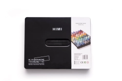 HIMI Twin Cup Gouache Set Black Edition - kvašové barvy - sada 112 x 12 ml - ČERNÁ