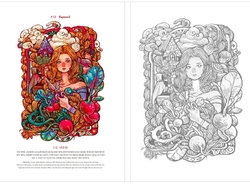 Fairy tale Doming's coloring book - KOREA