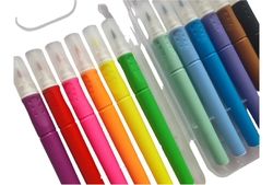 Topwrite Kids Brush pens - štětečkové fixy - sada 12 ks