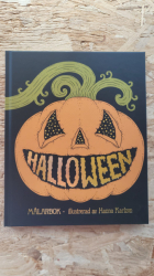 HALLOWEEN malarbok - Hanna Karlzon - švédské vydání