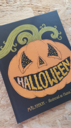 HALLOWEEN malarbok - Hanna Karlzon - švédské vydání