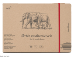 SM-LT Sketch authenticbook - Natural brown - 80 g/m2 