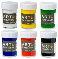 ART SENSATIONS - Barvy na keramiku 6 x 20 ml