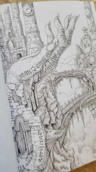 Infinite Fantasy Coloring Book - Max Brenner