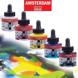 Amsterdam - akrylový inkoust - 30 ml - různé barvy