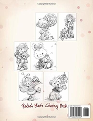 Friendship - Vintage Grayscale Art Coloring Book - Rachel Mintz - kopie